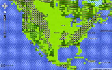 "Google Maps in versione 8 bit", ma è un pesce d'aprile