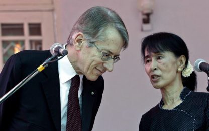 Terzi incontra Aung San Suu Kyi: “Insieme per la democrazia”