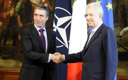 Monti: "Italia in Afghanistan anche dopo il 2014"
