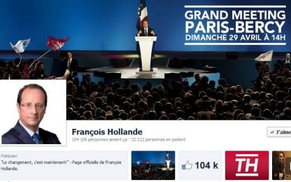 Francia, alla ricerca di voti sul web per l'Eliseo