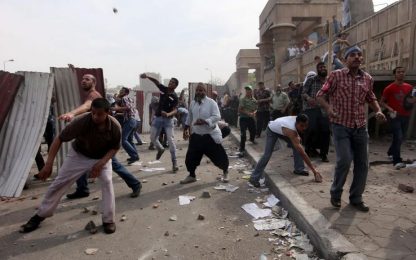 Egitto, scontri e sassaiole al Cairo: diversi feriti