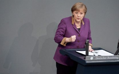 Merkel: "Gli eurobond non sono sostenibili"