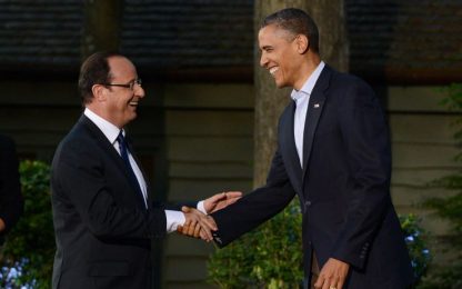 G8, asse Obama-Hollande: “La priorità è la crescita”
