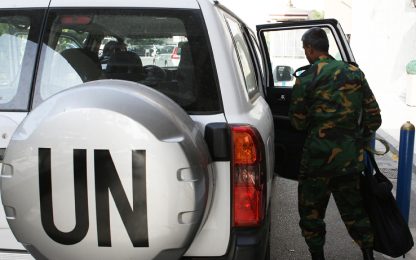 Siria, l'Onu sospende la missione degli osservatori