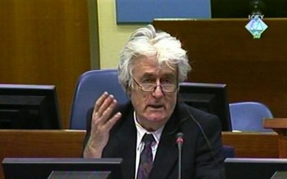 Aja: Karadzic prosciolto da un capo d’accusa per genocidio