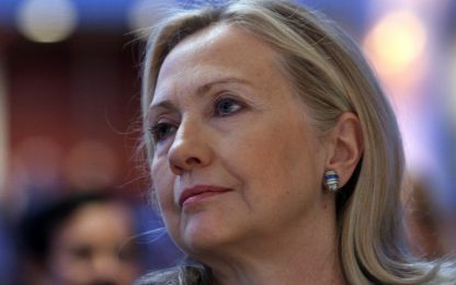 Clinton: "Il governo siriano rischia attacco catastrofico"