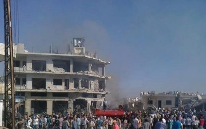 Siria, aerei su Damasco. Almeno 60 morti