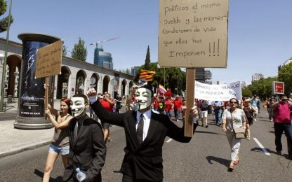 Spagna: la marcia dei disoccupati arriva a Madrid