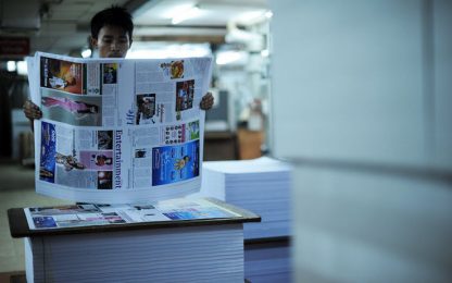 Birmania, cade la censura sulla stampa