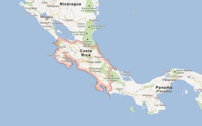 Terremoto di magnitudo 7,6 in Costa Rica