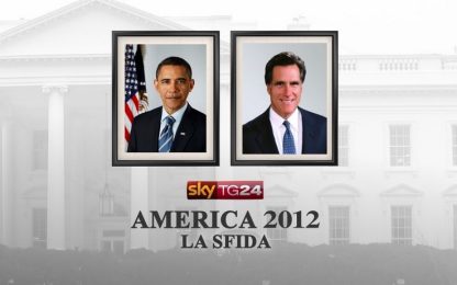 Obama - Romney, faccia a faccia tv in diretta su SkyTG24