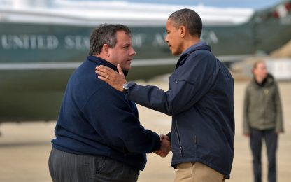 Sandy, Obama in New Jersey: "Non vi lasceremo soli"