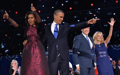 Obama di nuovo presidente: "Il meglio deve ancora venire"