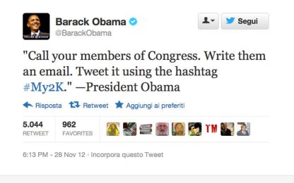 Obama, quando la battaglia politica si fa a colpi di hashtag