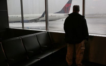 Maltempo, Usa nella morsa del gelo: mille voli cancellati