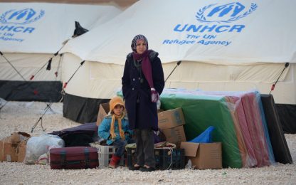 Unhcr: nel 2013 arrivati in Italia 4.600 profughi siriani