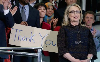 Usa, l'addio alla diplomazia di Hillary Clinton