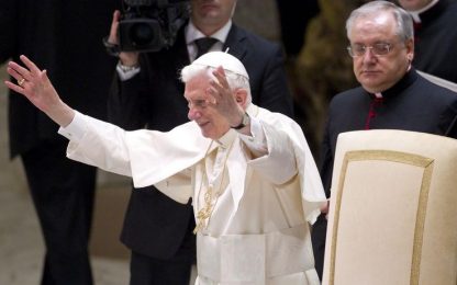 Benedetto XVI: "Ho rinunciato in piena libertà"
