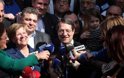 Elezioni a Cipro, vince il conservatore Nikos Anastasiadis