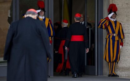 Conclave: 115 elettori, età media 72 anni