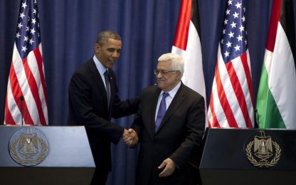 Obama: "I palestinesi meritano un proprio Stato"