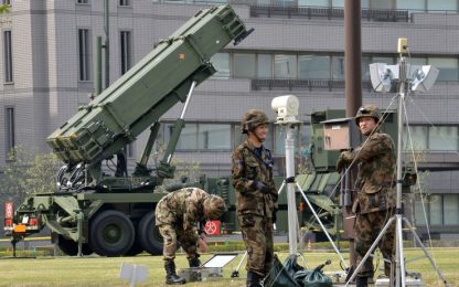 Allarme Corea del Nord: patriot anti-missile a Tokyo