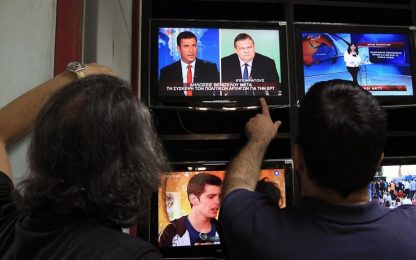Grecia, sospesa per ora la chiusura della tv pubblica Ert