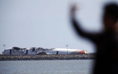 San Francisco, il video dello schianto del boeing 777
