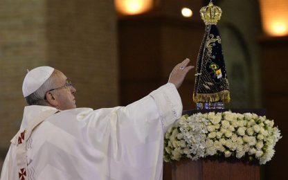 Il Papa ad Aparecida: “I giovani siano il motore del mondo”