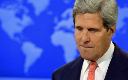 Kerry: "In Siria uso indiscriminato di armi chimiche"