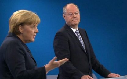 Germania, Merkel non convince nel faccia a faccia elettorale