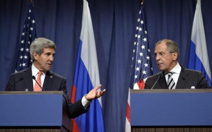 Siria, Kerry: "Raggiunto accordo con Mosca su armi chimiche"