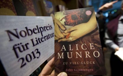 Premio Nobel ad Alice Munro, festeggiamenti e omaggi in rete
