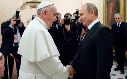 Putin dal Papa, appello per la Siria: "Basta violenze"