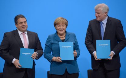 Germania, dopo l'ok della Spd nasce il terzo governo Merkel