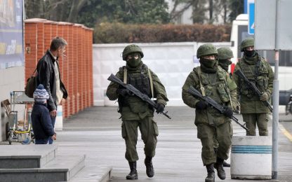 Governo ucraino: 2mila soldati russi hanno invaso la Crimea