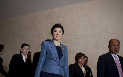 Thailandia, destituita la premier Yingluck Shinawatra