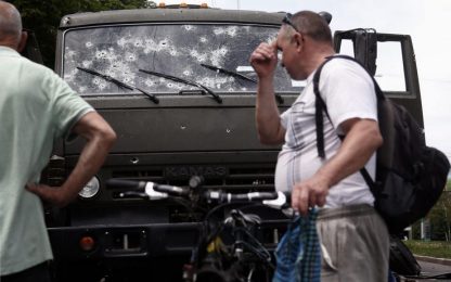 Ucraina, i ribelli denunciano: 100 morti a Donetsk