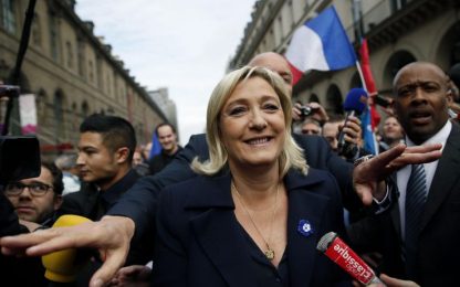 Le Pen: "Se Fn al potere referendum per uscire da Ue"