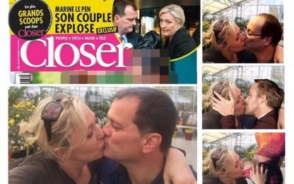 Le Pen, selfie con bacio. In Rete decine di parodie: STORIFY