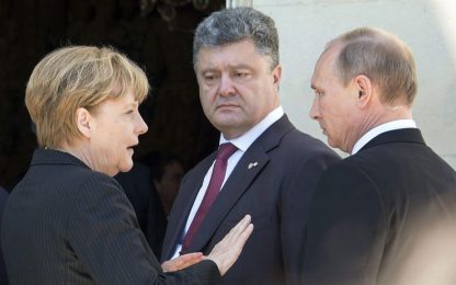 Ucraina, Putin a Poroshenko: "Prolungare cessate il fuoco"