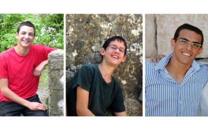 Cisgiordania, trovati morti i tre ragazzi israeliani rapiti