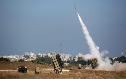 Israele, missili da Gaza su Tel Aviv e Gerusalemme