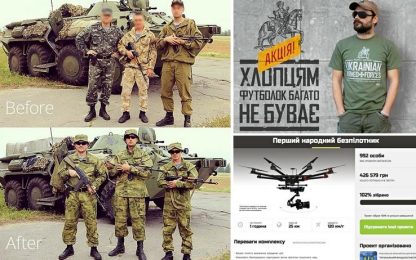 Ucraina, crowdfunding per aiutare l’esercito in difficoltà