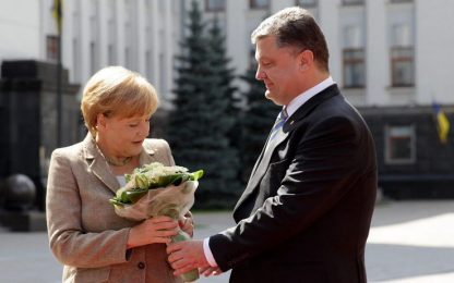 Ucraina, Merkel vola a Kiev per provare a mediare con Mosca
