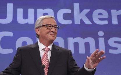 Juncker presenta la Commissione Ue: "Squadra vincente"