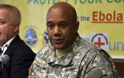 Ebola, 11 militari Usa dalla Liberia in quarantena in Italia