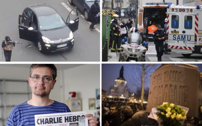 Attentato a Charlie Hebdo: 12 morti. Localizzati killer
