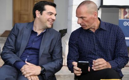 Grecia, atteso l'arrivo del premier Tsipras a Roma