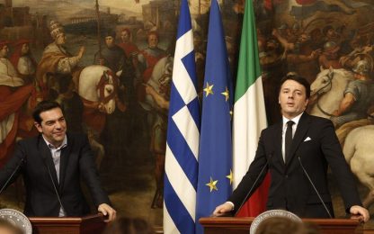 Tsipras a Roma vede Renzi: “L'Europa davanti a un crocevia”